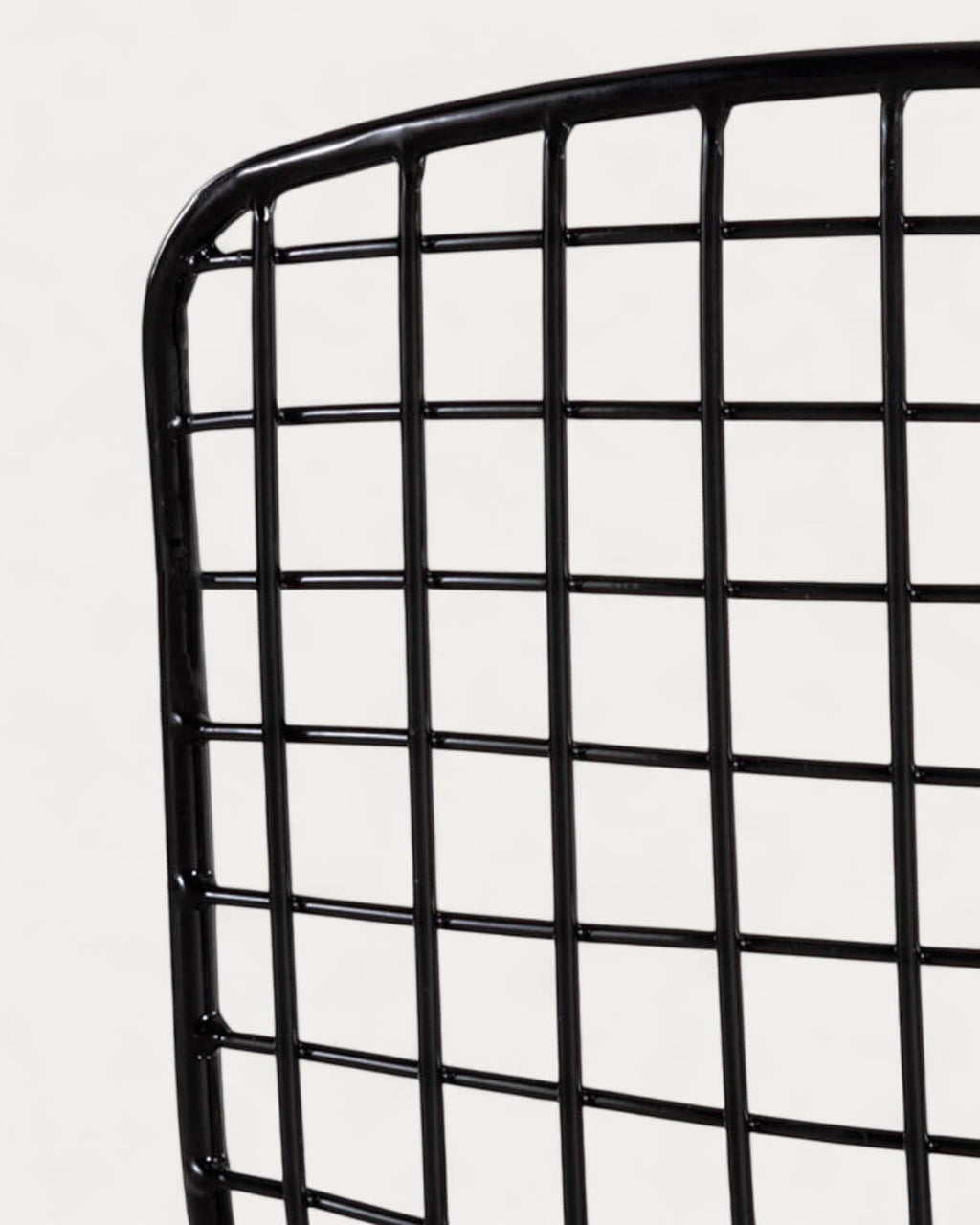 Aras Low Back Metal Bar Stool - Black