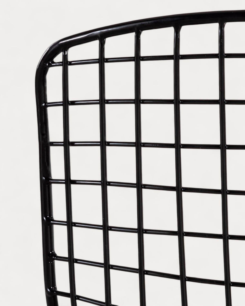 Aras Low Back Metal Bar Stool - Preto Obsidian