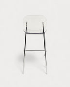 Pinha 75 cm polyethylene and metal bar stool