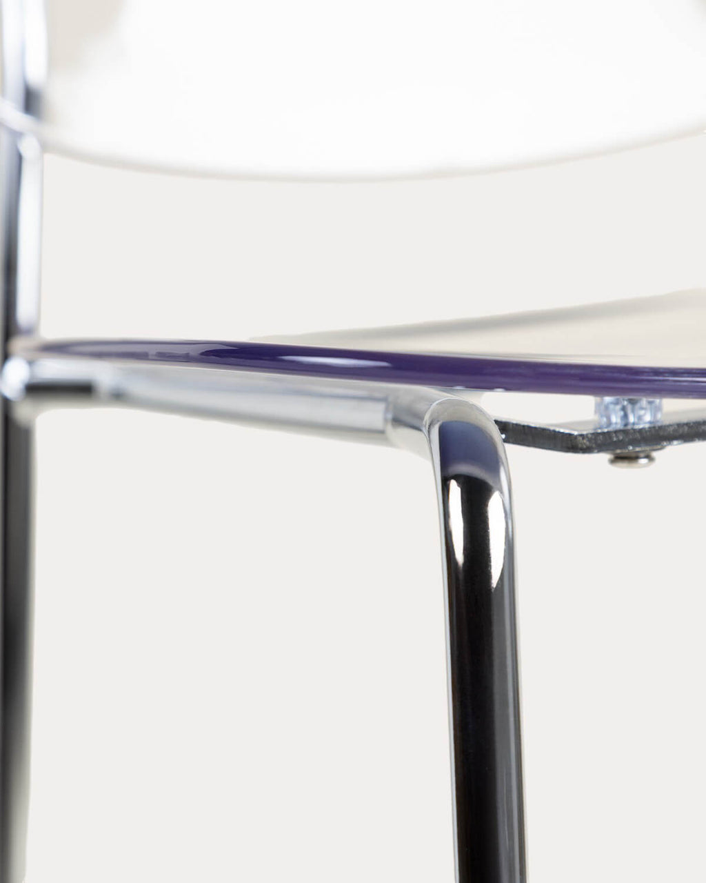 Pinha 75 cm polyethylene and metal bar stool