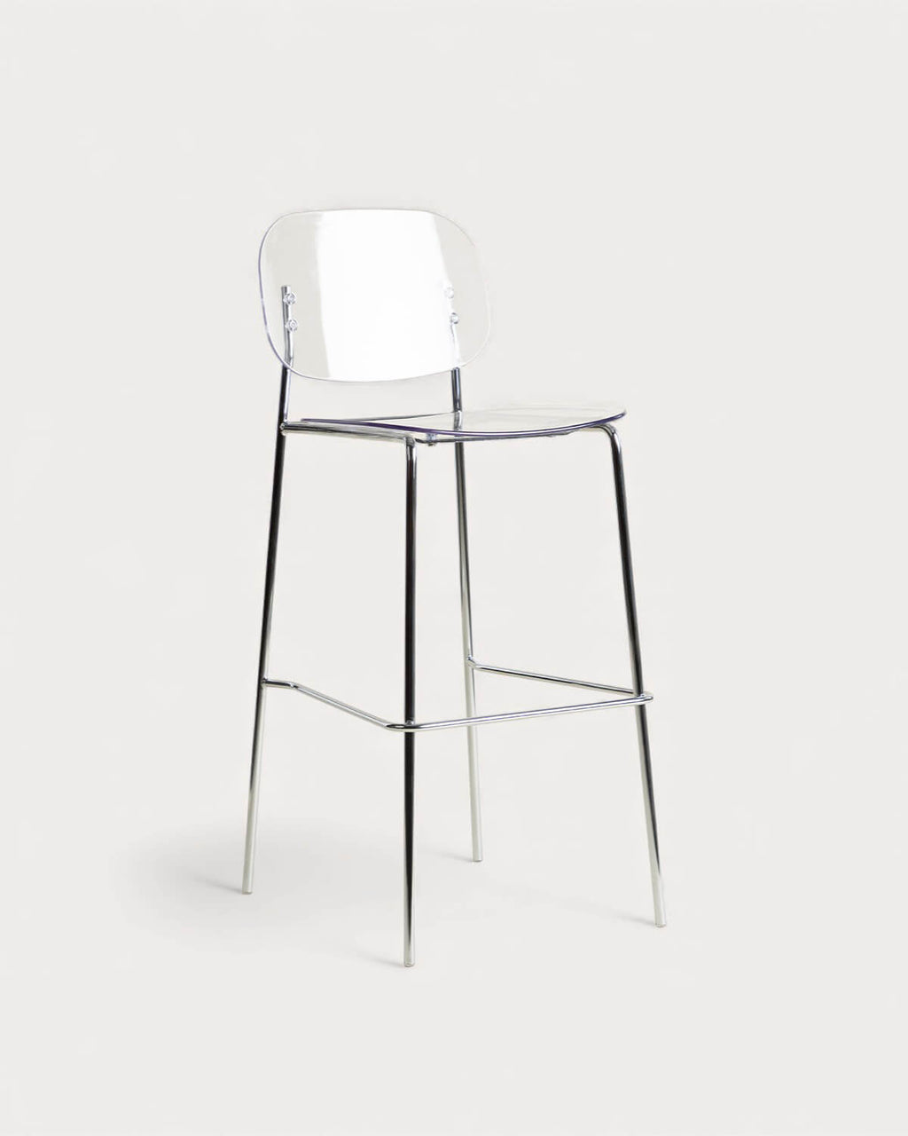 Pinha 75 cm polyethylene and metal bar stool