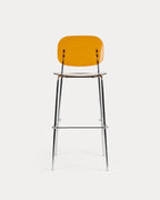 Pinha 75 cm polyethylene and metal bar stool