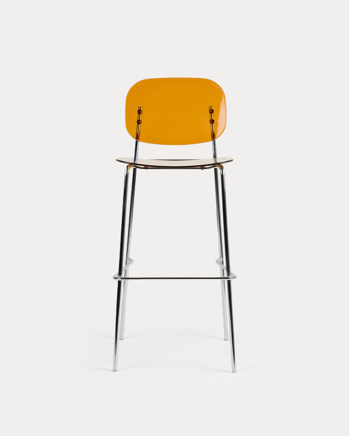 Pinha 75 cm polyethylene and metal bar stool