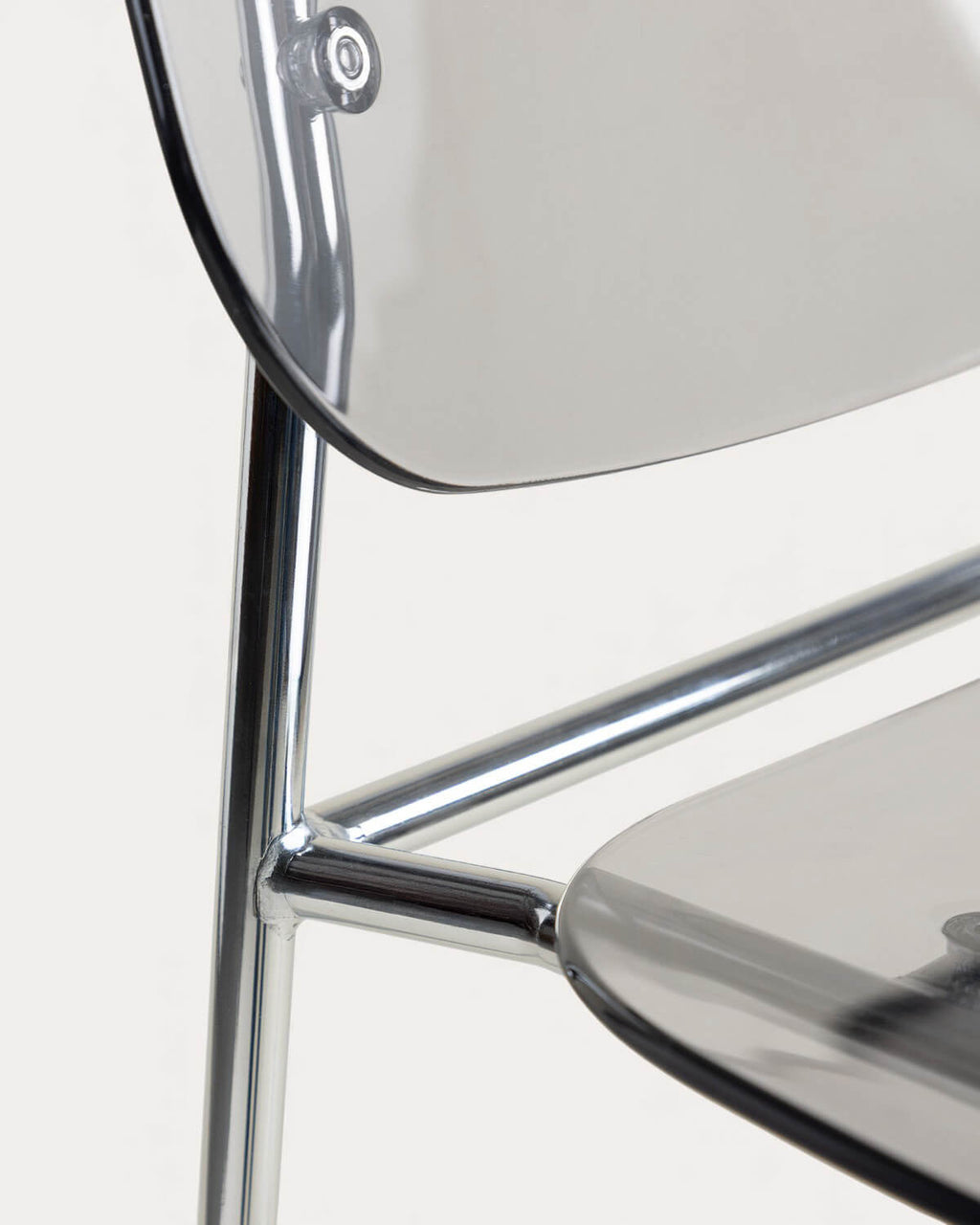 Pinha 75 cm polyethylene and metal bar stool