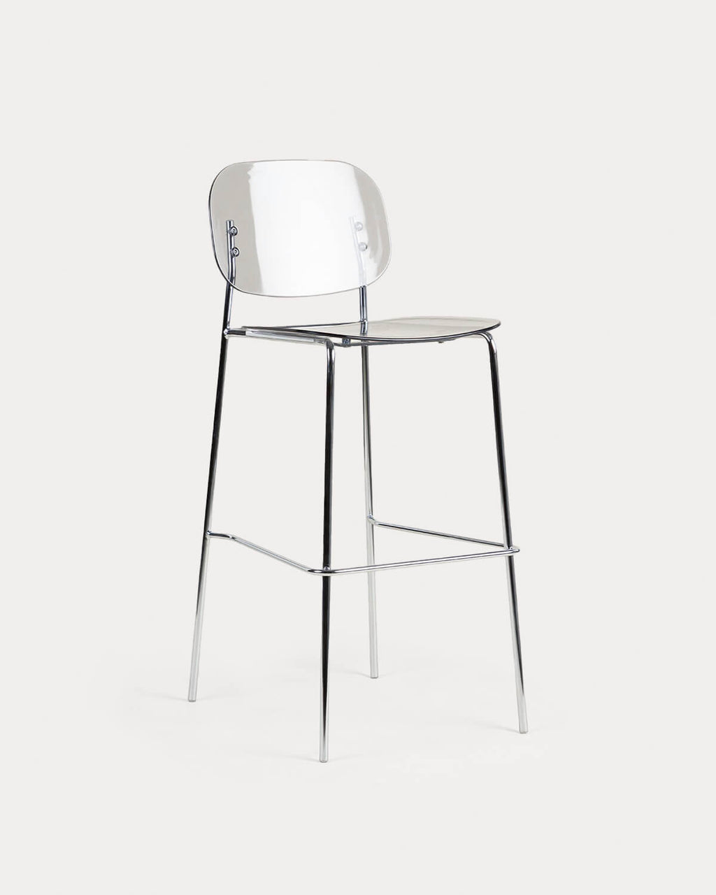 Pinha 75 cm polyethylene and metal bar stool