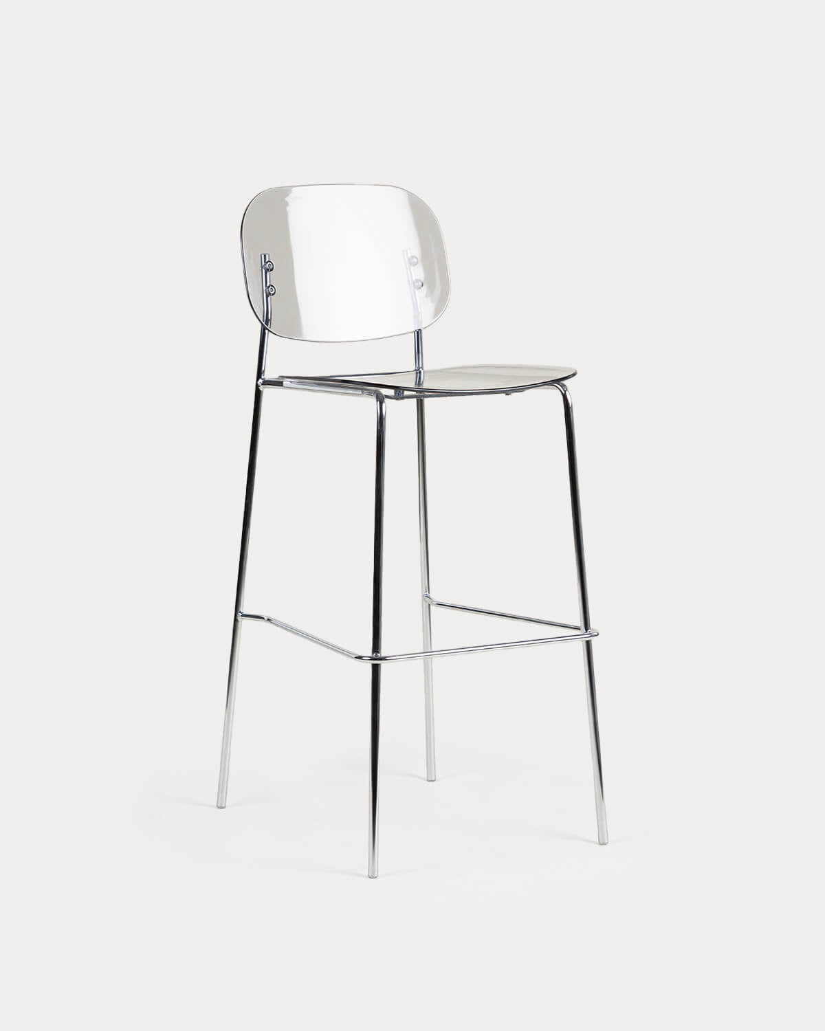 Pinha 75 cm polyethylene and metal bar stool