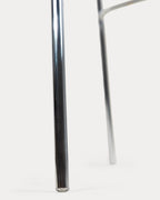 Pinha 75 cm polyethylene and metal bar stool