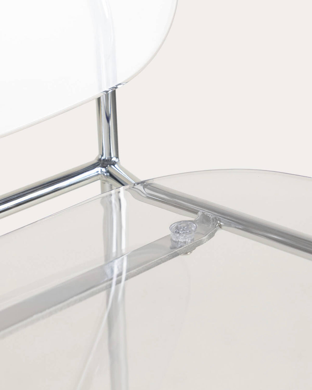 Pinha 75 cm polyethylene and metal bar stool