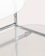 Pinha 75 cm polyethylene and metal bar stool