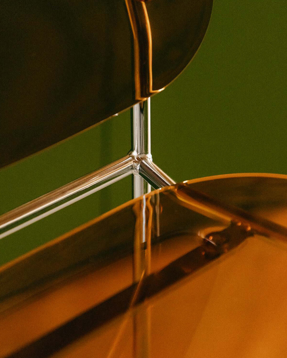 Pinha 75 cm polyethylene and metal bar stool