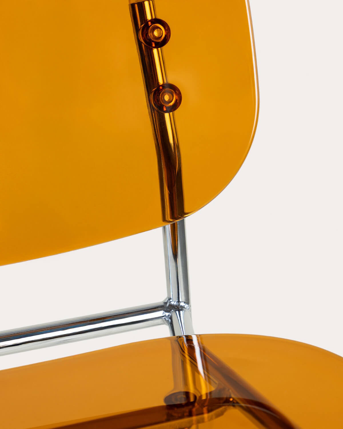 Pinha 75 cm polyethylene and metal bar stool