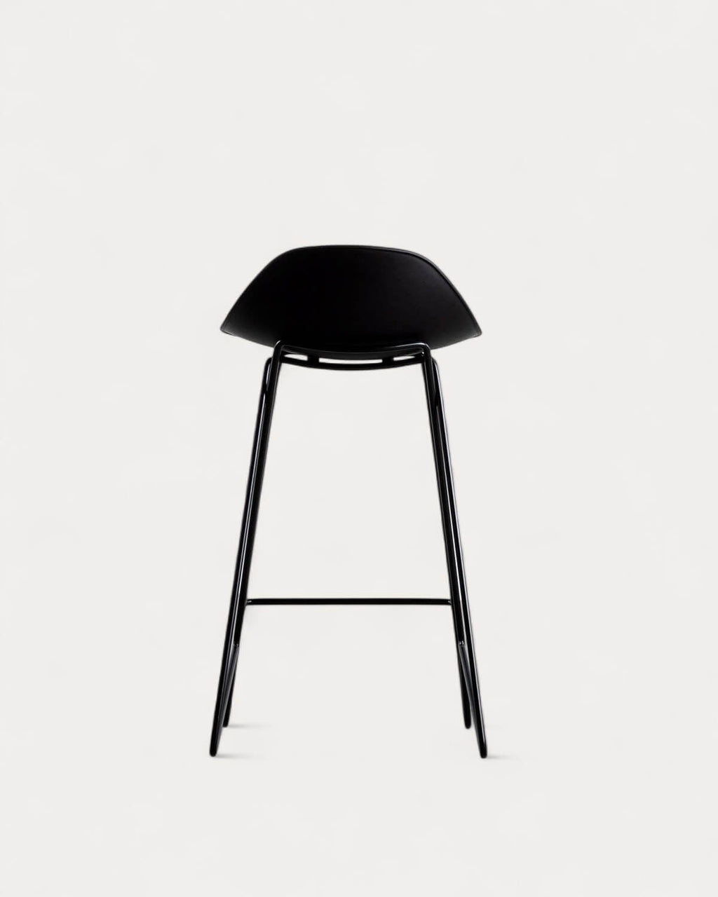 65 cm bar stool in polypropylene and steel Paris