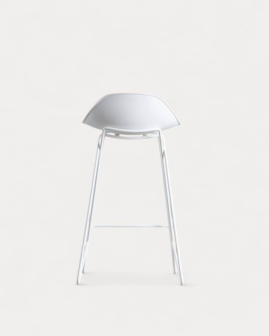 65 cm bar stool in polypropylene and steel Paris