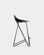 65 cm bar stool in polypropylene and steel Paris