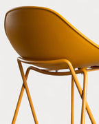 65 cm bar stool in polypropylene and steel Paris