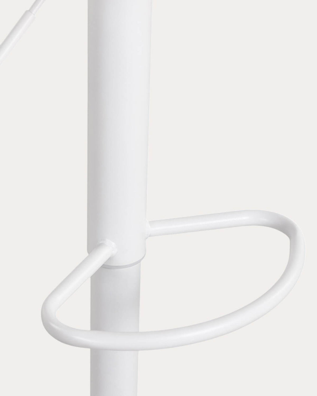 Corea adjustable polyethylene and metal bar stool