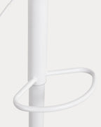 Corea adjustable polyethylene and metal bar stool