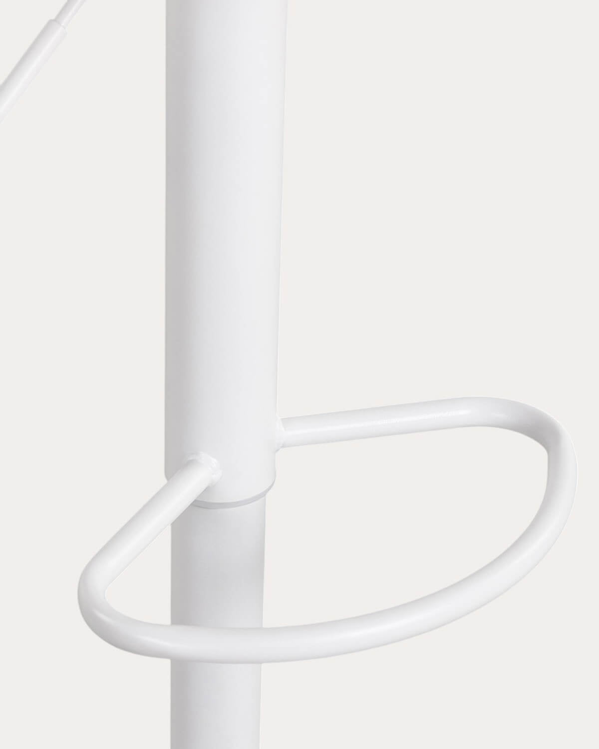 Corea adjustable polyethylene and metal bar stool