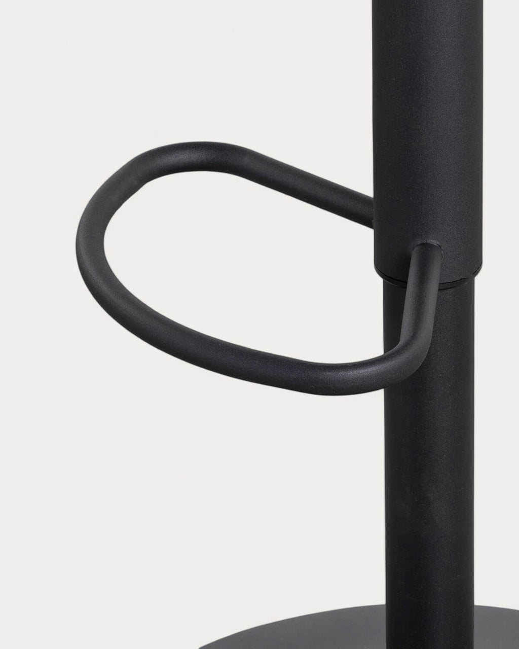 Corea adjustable polyethylene and metal bar stool