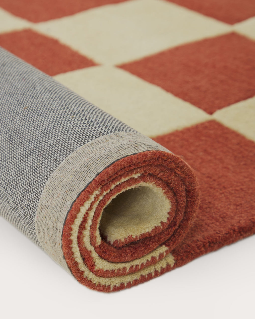 Rectangular rug 230x160 cm in Myla wool
