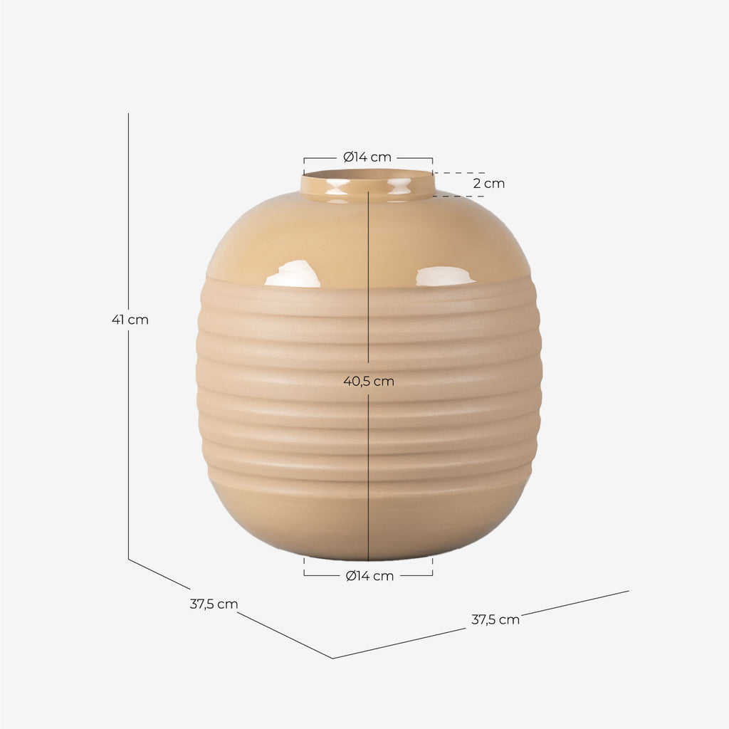 Miraxel metal vase Ø37.5 cm